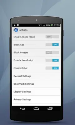 Web Browser android App screenshot 0