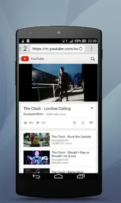 Web Browser android App screenshot 4